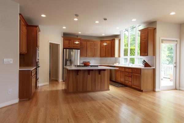 Oak Kitchen Cabinet Repair in Roanoke